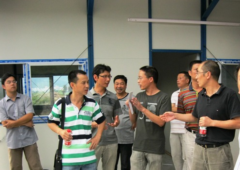 浙江省环保厅辅导视察永嘉项目